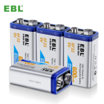 9V Rechargeable Battery 600m Ah
